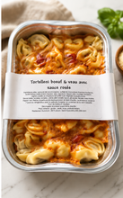Charger l'image dans la galerie, Tortellinis boeuf et veau avec sauce rosée (420g)
